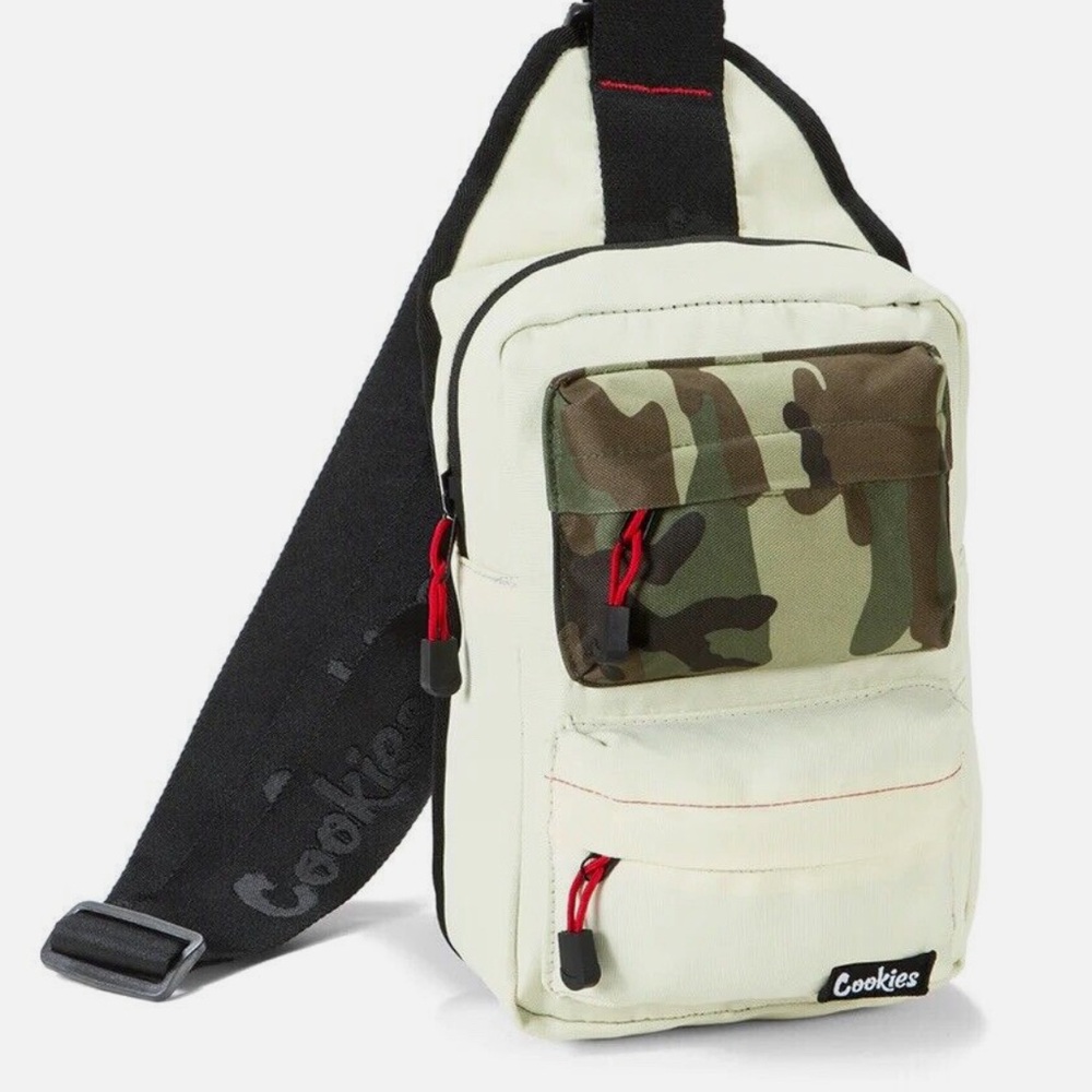 NEW Cookies Men's Smell Proof Rack Pack Over The Shoulder Bags with Tag $49 EACH